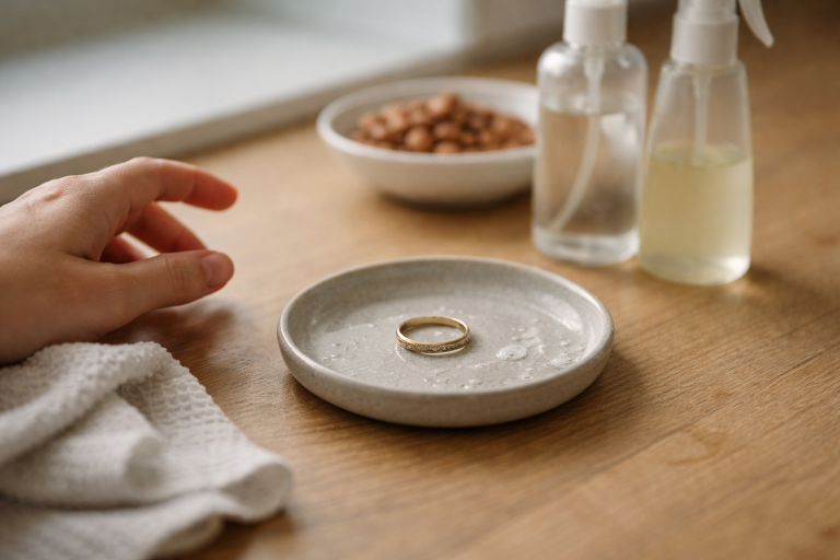 Din ring overlever kun, hvis du tager den af (også når du ikke gider)