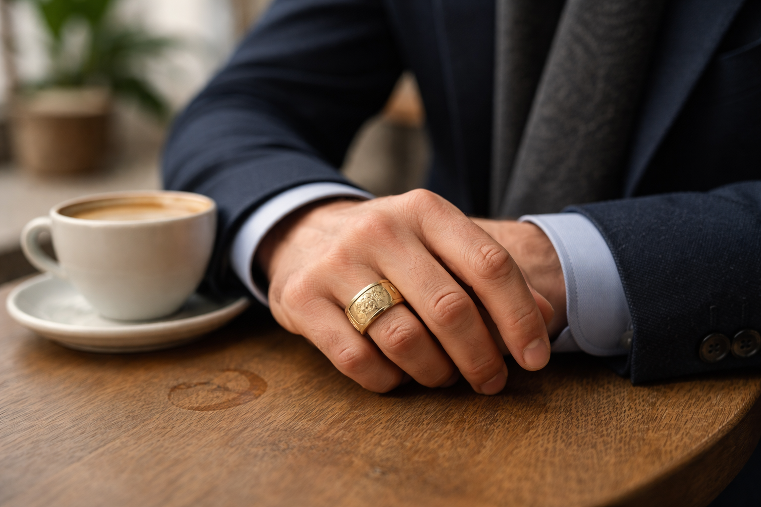 Pinky ring på mænd: betydning, traditioner og hvordan du bærer den med stil